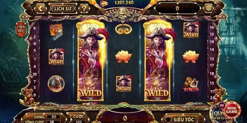 Tham gia Pirate King anh em sẽ được trải nghiệm giao diện nét căng