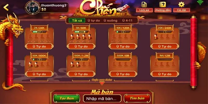 Giới thiệu tựa game chắn Sunwin